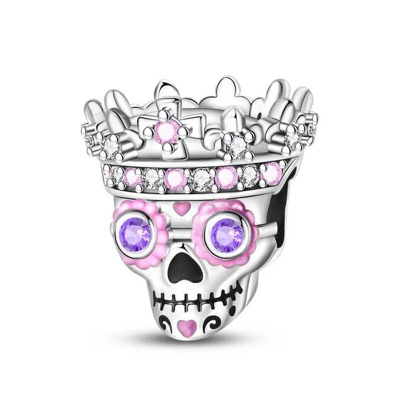925 Silver Halloween Boutique Pendant Fit Original Bracelet Charm Necklace