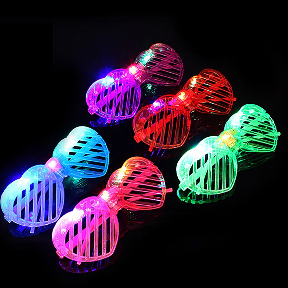 Glow In The Dark Glasses Bulk Led Light Up Glasses For Kids Adults Party Supplies