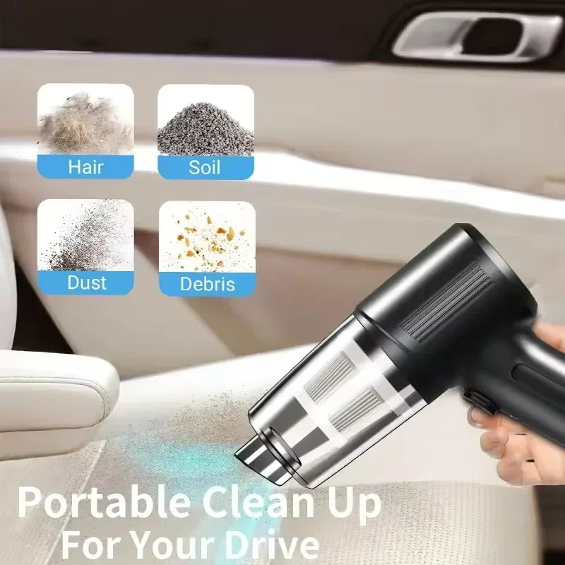 Portable Wireless Car Vacuum Cleaner