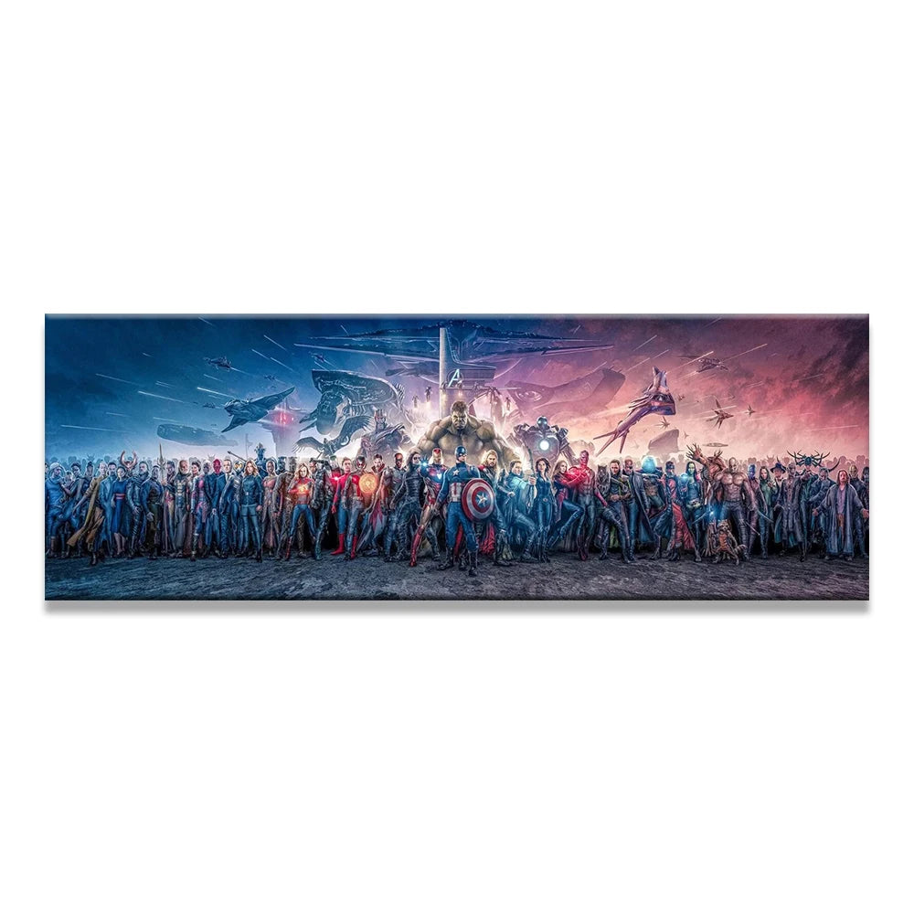 Marvel Heroes Collection Canvas Wall Art