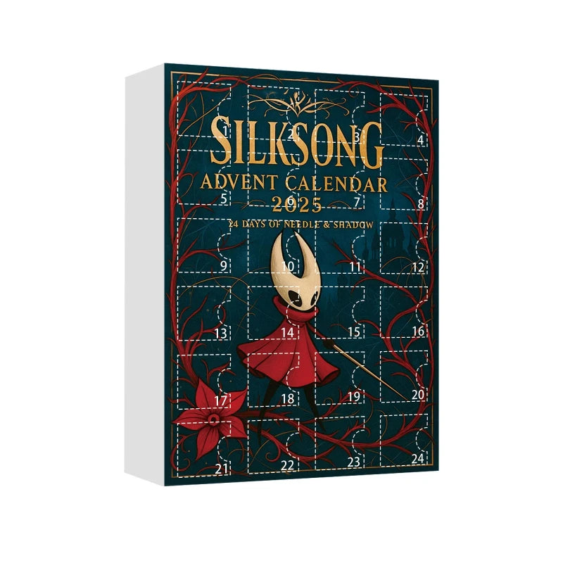 Hot Christmas Hollow Knight 24pcs Advent Calendar Surprise Blind Boxes Pendant For Gifts