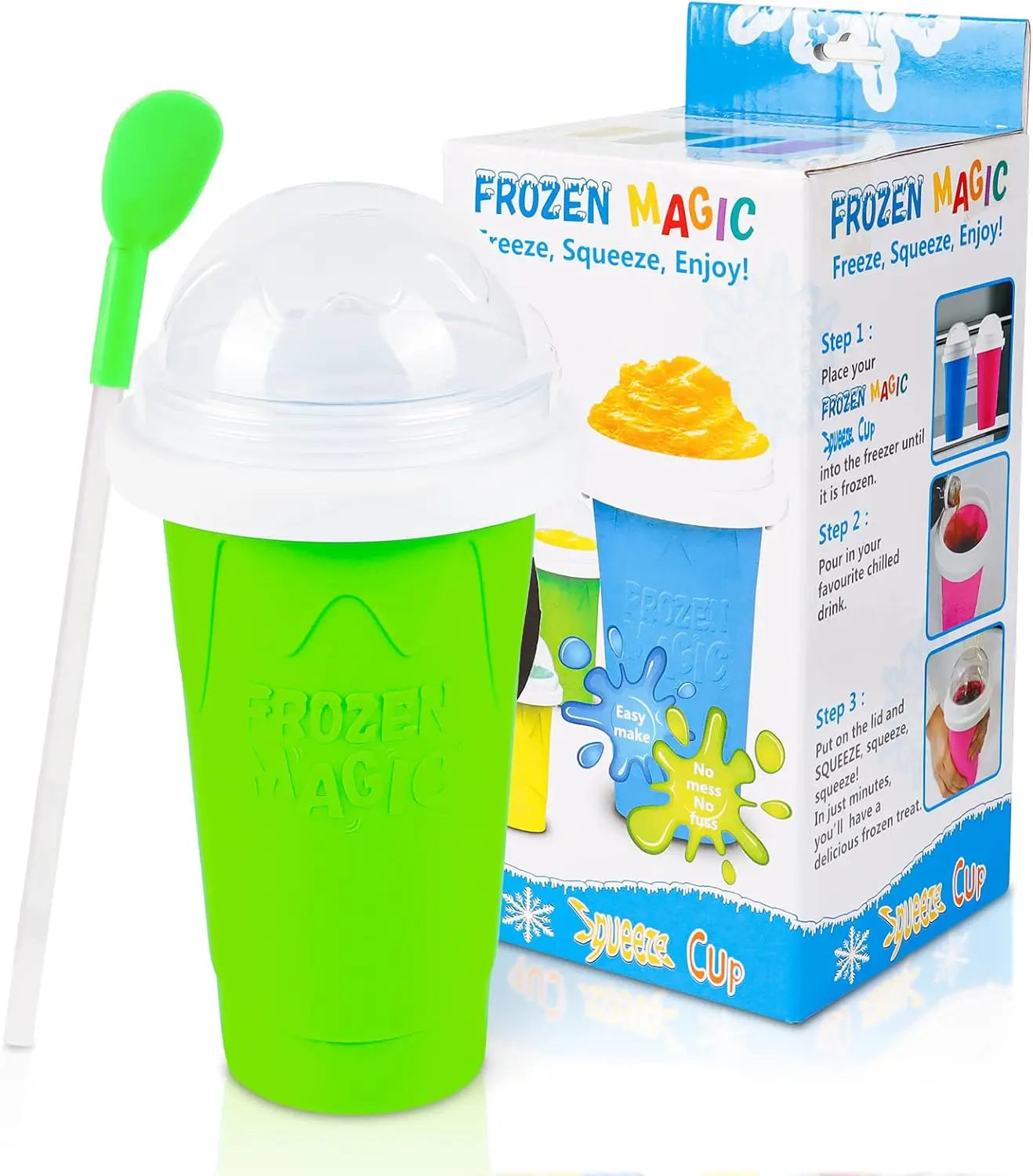 Homemade Smoothie Quick-Frozen Ice Cream Milkshake Bottle Portable Cups