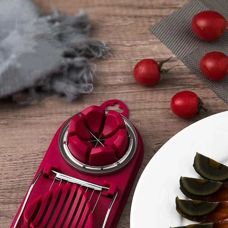 Multifunctional Egg Cutter Stainless Steel