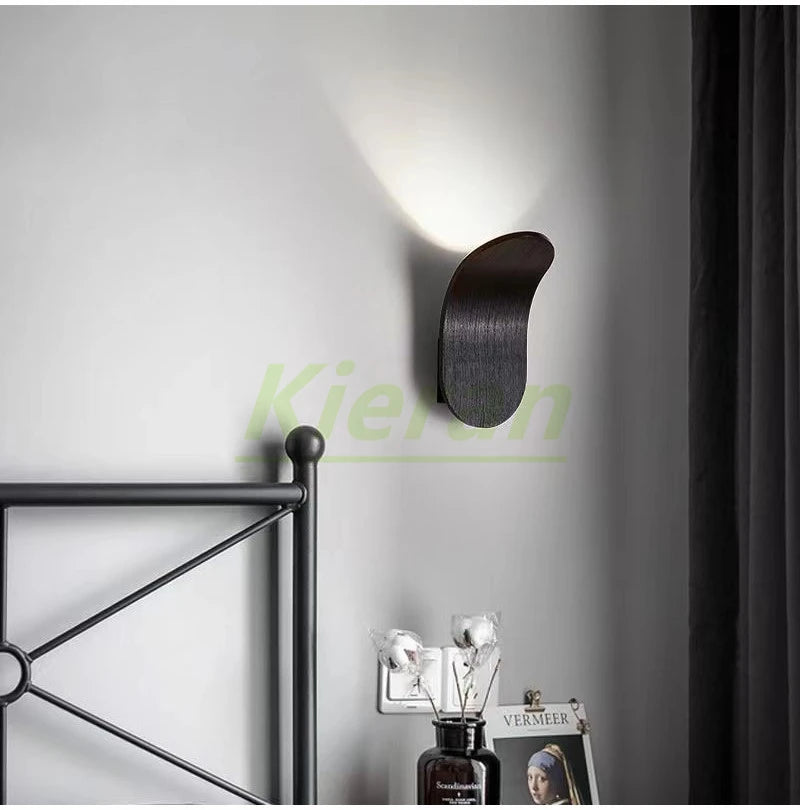 Nordic Modern Skateboard LED Wall Lamp