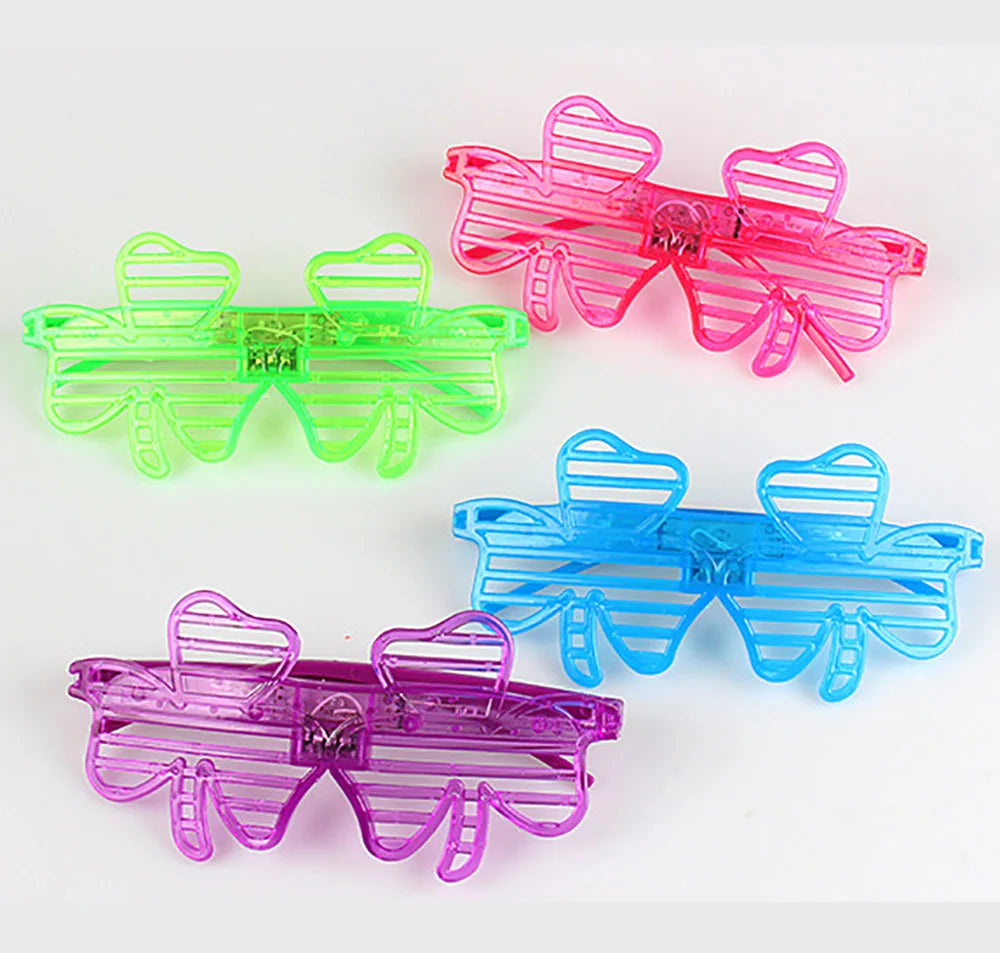 Glow In The Dark Glasses Bulk Led Light Up Glasses For Kids Adults Party Supplies
