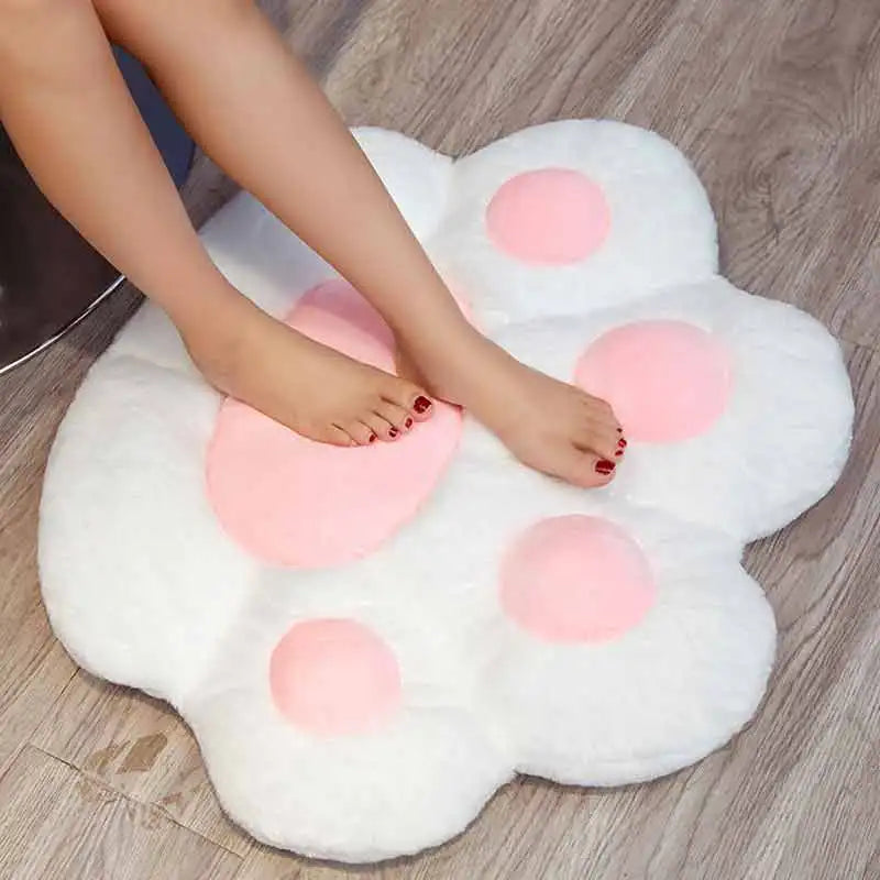 60cm*70cm Cut Cat Scratch Cushion Soft Stuffed Floor Cushion Kawaii Chair Sofa Butt Pad