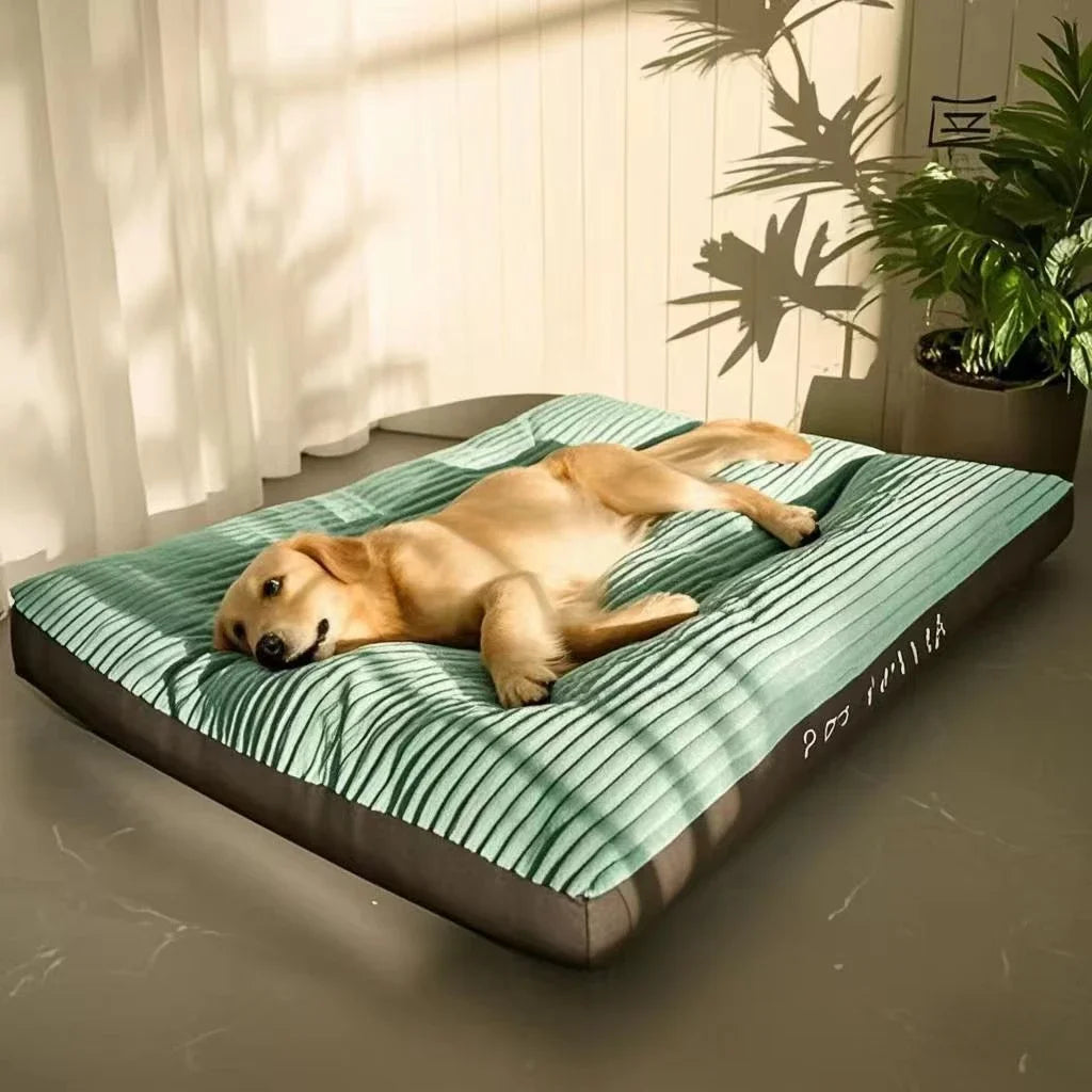Pets Sleeping Beds Soft Fleece Pet Blanket Detachable Cushion for Pet Mats Accessories