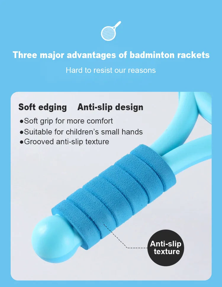 Racket Tennis for Children Outdoor Sports Badminton Racket Toy Set