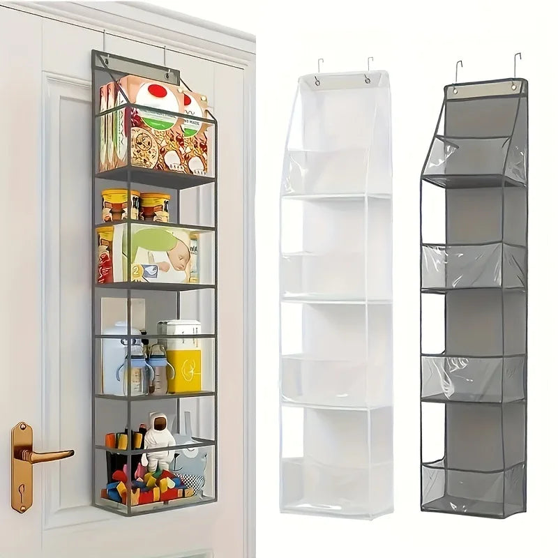 Toy Storage Household Wall Mounted Multifunctional Layered Storage Hanging Bag