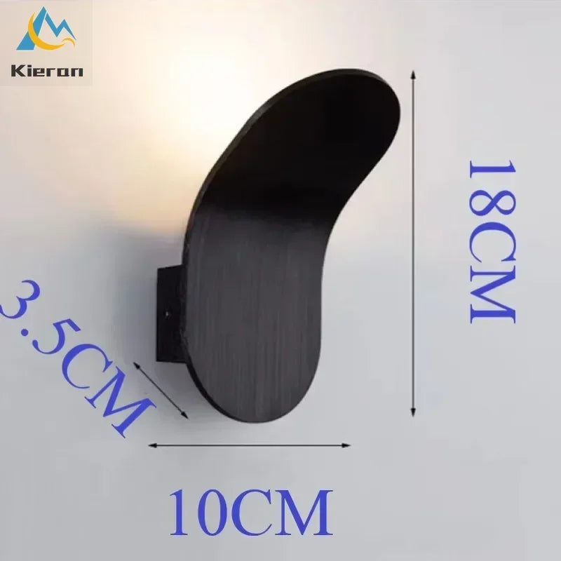 Nordic Modern Skateboard LED Wall Lamp