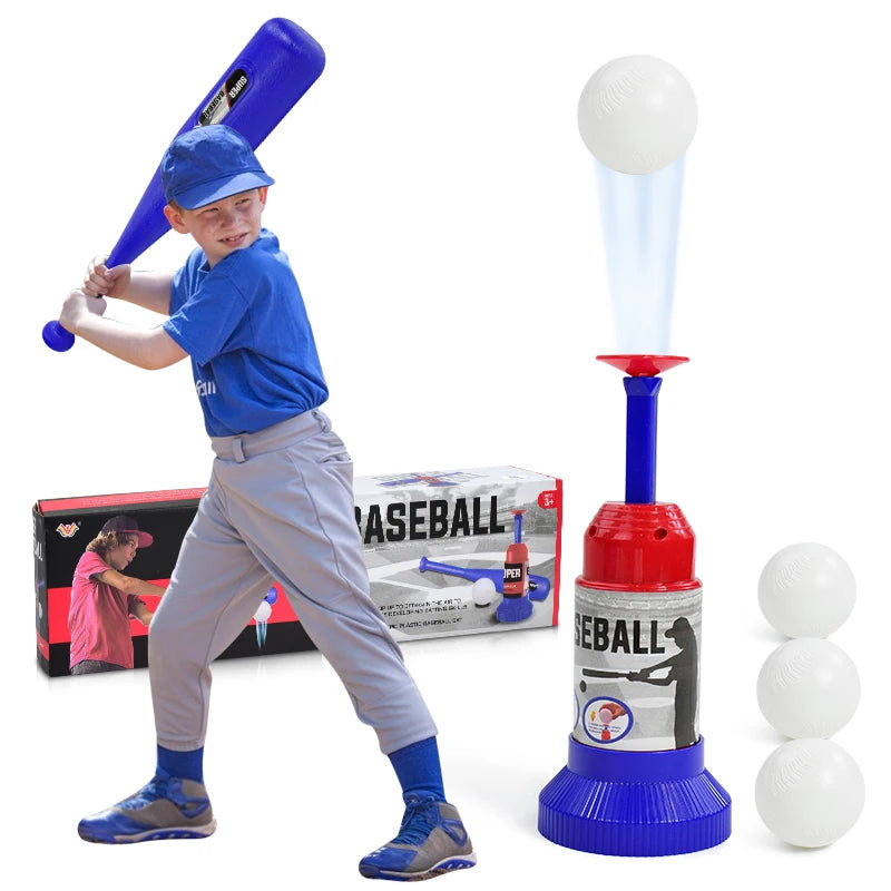 Children Baseball Toys Games Adjustable Automatic Pitching Baseball Machine