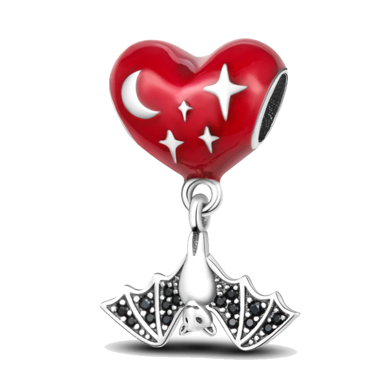 925 Silver Halloween Boutique Pendant Fit Original Bracelet Charm Necklace