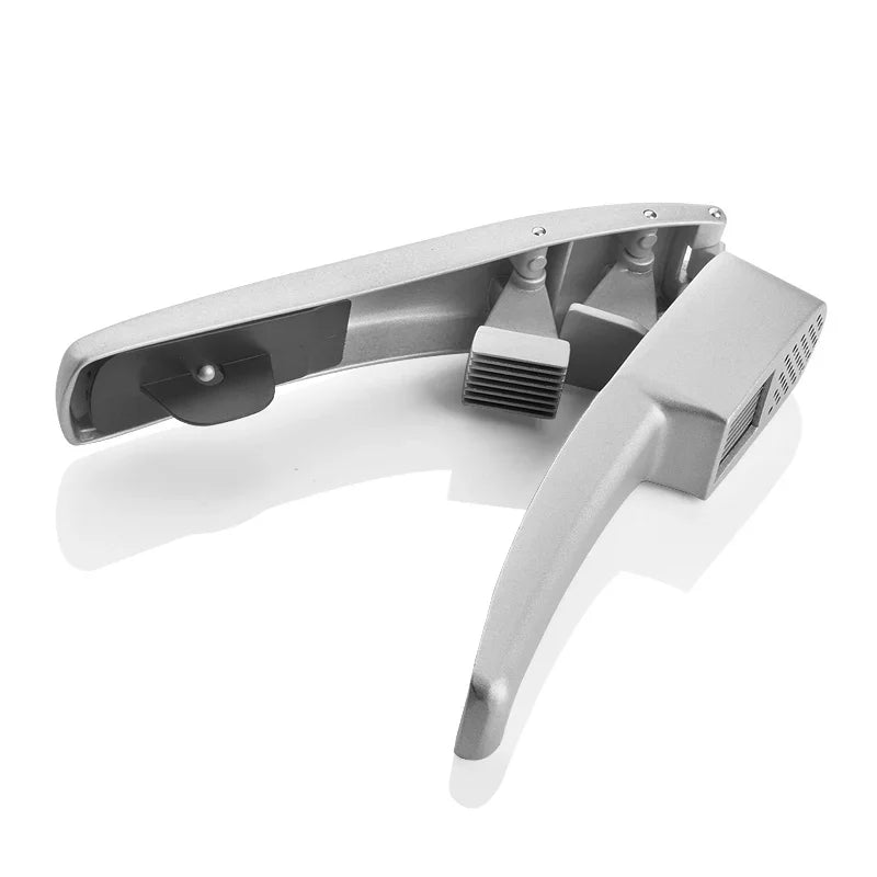 Kitchen household manual garlic press aluminum gadget
