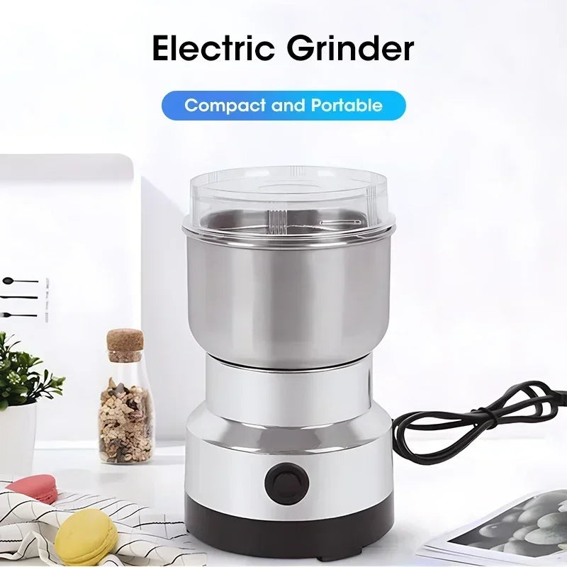 Electric Grinder Multifunctional Home Coffee Grinder Four Edged Blade