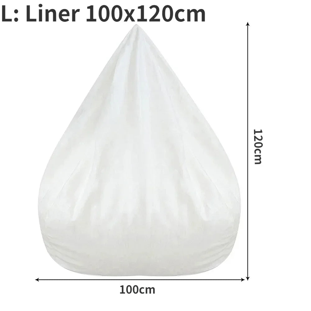 Lazy Sofa Cover Chairs Without Filler