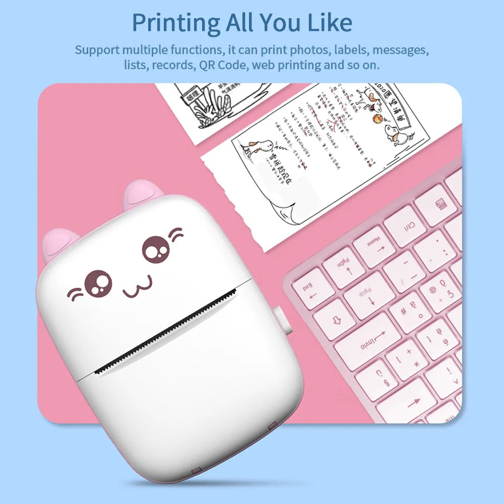 Mini Portable Thermal Printer