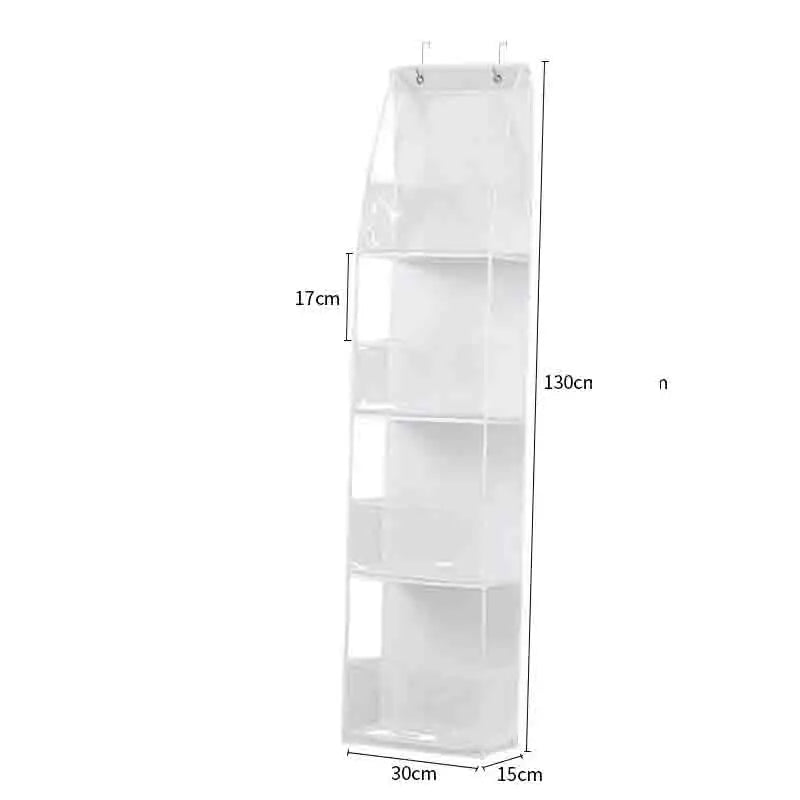 Toy Storage Household Wall Mounted Multifunctional Layered Storage Hanging Bag