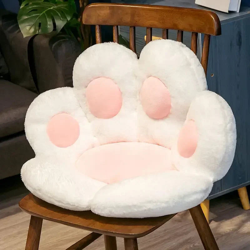 60cm*70cm Cut Cat Scratch Cushion Soft Stuffed Floor Cushion Kawaii Chair Sofa Butt Pad
