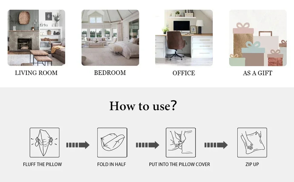 Christmas decoration pillowcase Tree pattern suitable for home room Sofa cushion cover