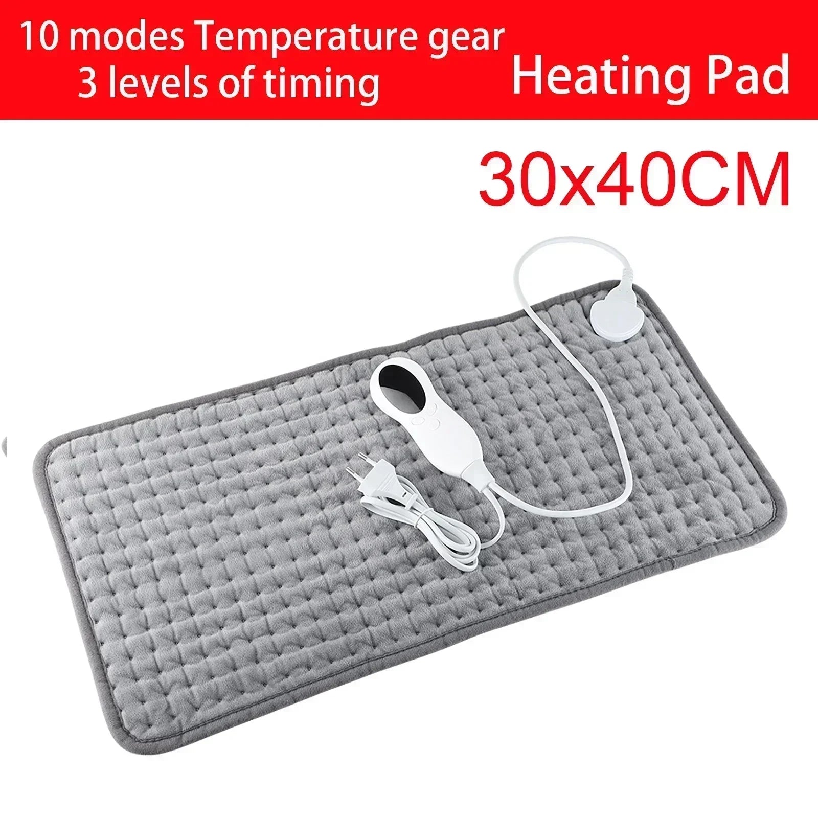 Electric Heating Pad Therapy Physiotherapy Back Pain Relief Cover Leg Blanket Thermal Mat