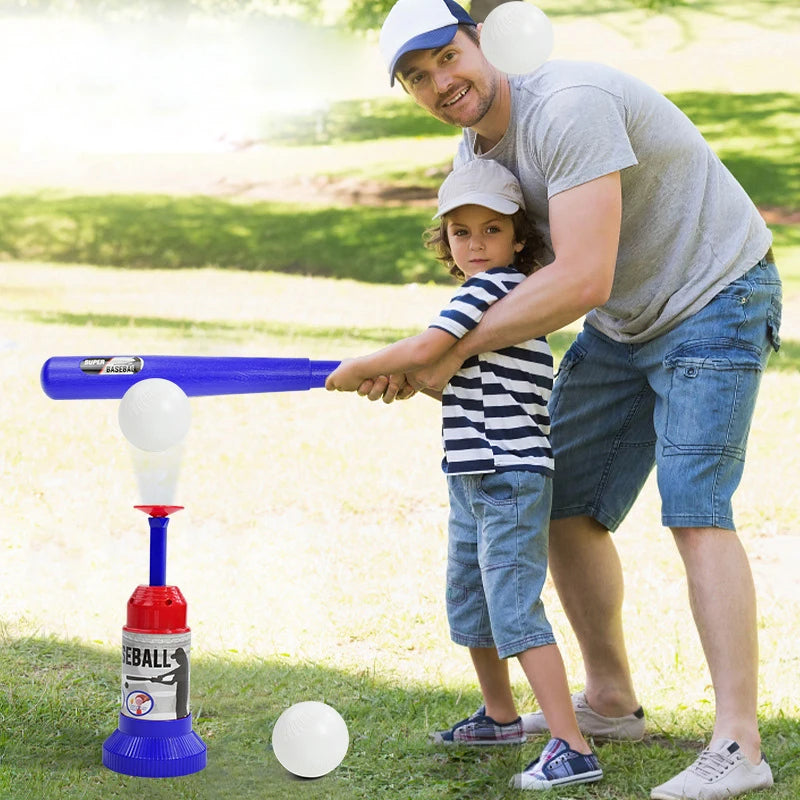 Children Baseball Toys Games Adjustable Automatic Pitching Baseball Machine