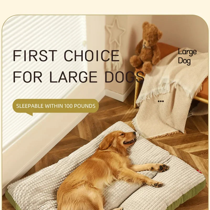 Pets Sleeping Beds Soft Fleece Pet Blanket Detachable Cushion for Pet Mats Accessories
