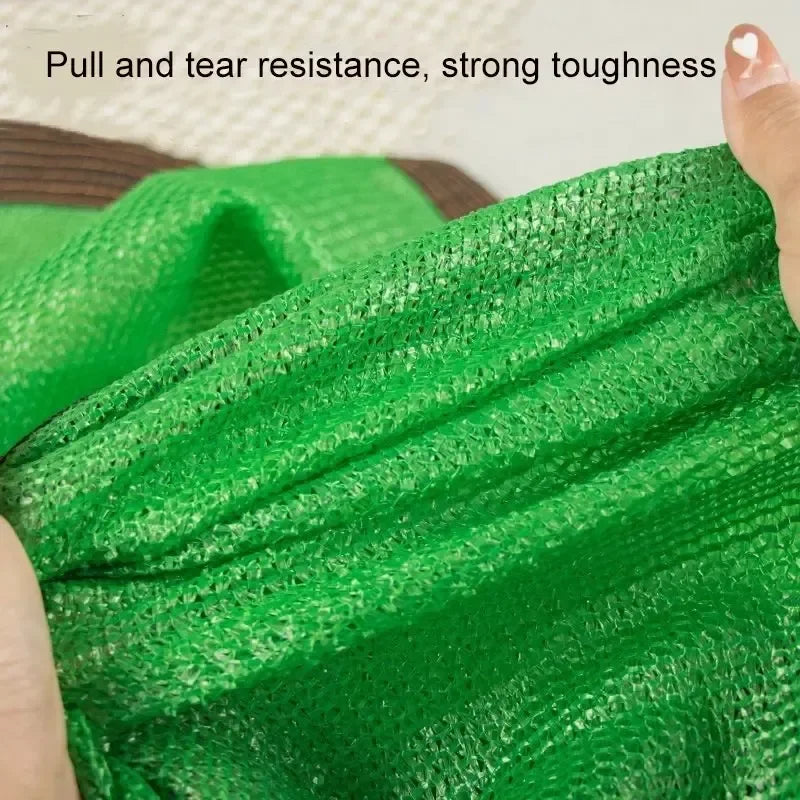 4x5mSunshade net 12 needle coffee sunshade net Home garden succulent UV protection 85-90% Sunshade net