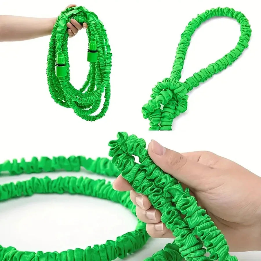 25FT-200FT Expandable Magic Hose 7 Water Spraying Hose Set