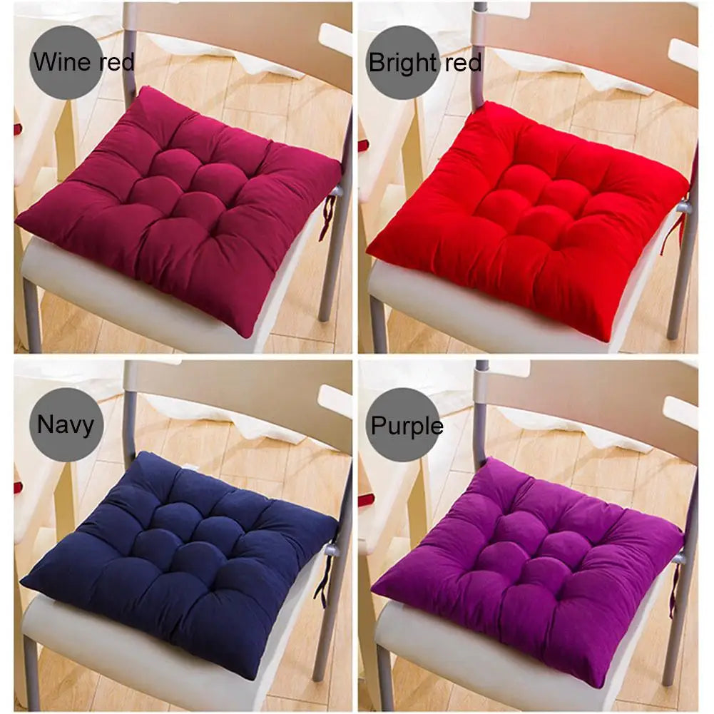 40cm Seat Cushion Pad Pillow Fixed Rope Breathable Non-Slip Chair Cushion Nap Pillows