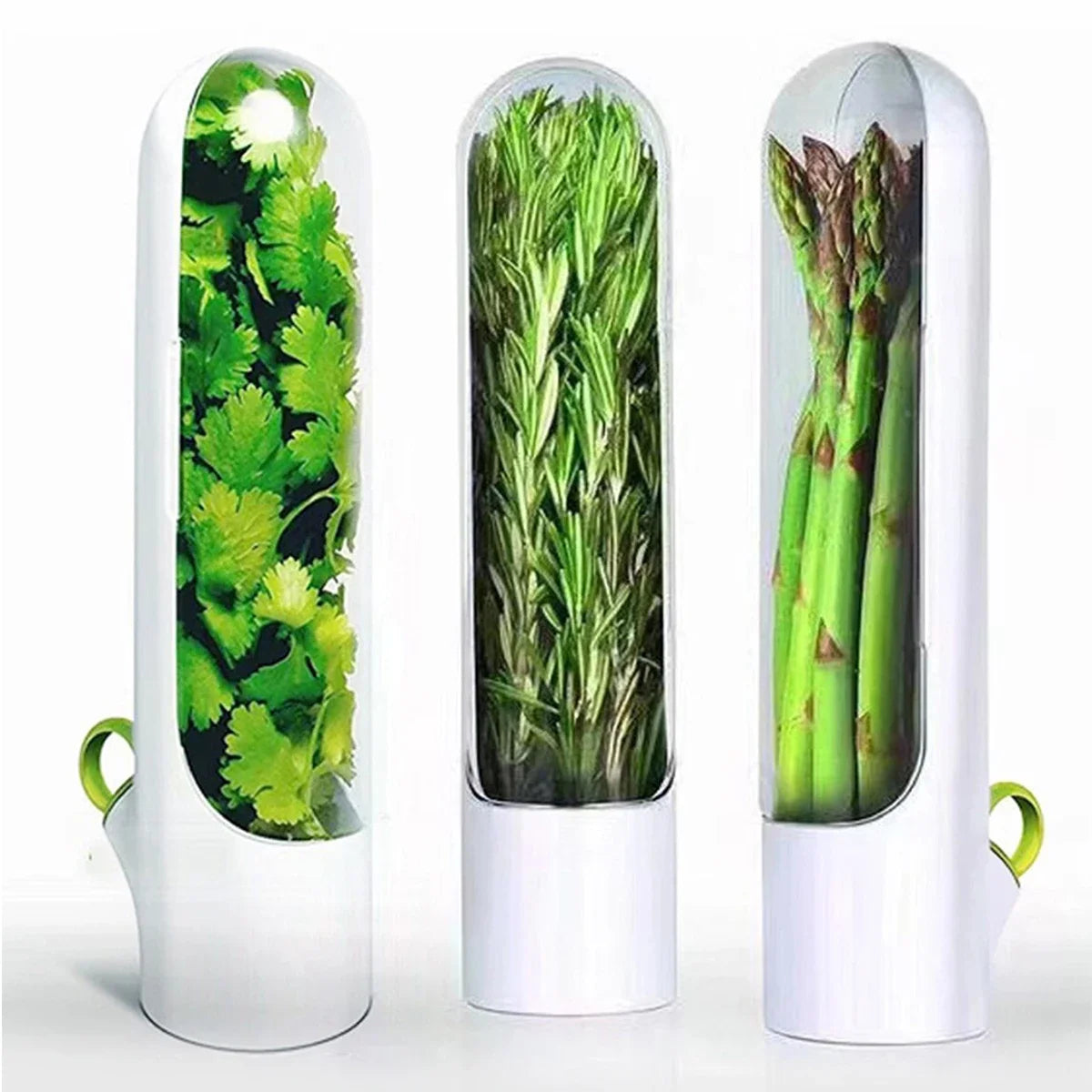 Herb Saver Storage Container Fresh Herb Keeper Fresh Preservation Bottle