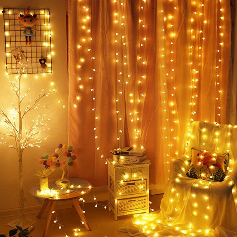 10M Small Ball Fairy Lights Globe String USB/Battery Operated for Indoor/Outdoor Decor