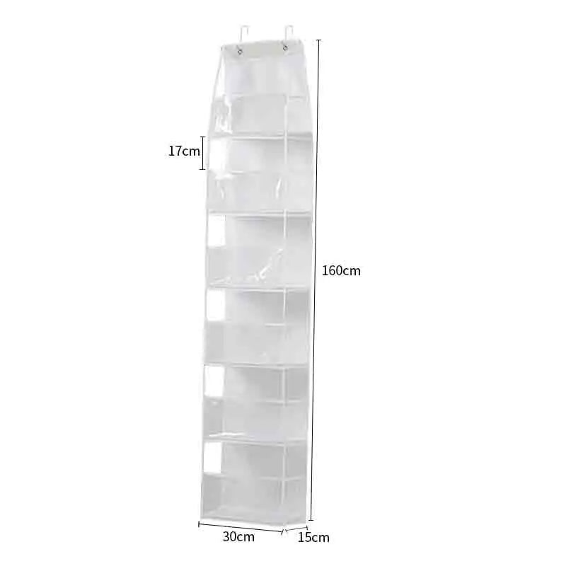Toy Storage Household Wall Mounted Multifunctional Layered Storage Hanging Bag