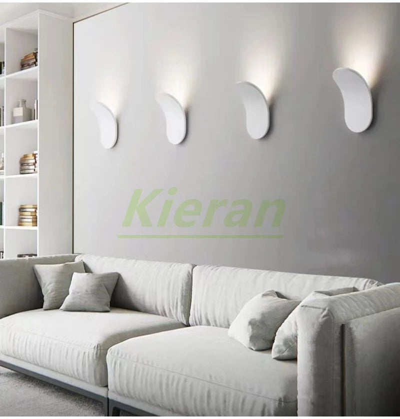 Nordic Modern Skateboard LED Wall Lamp