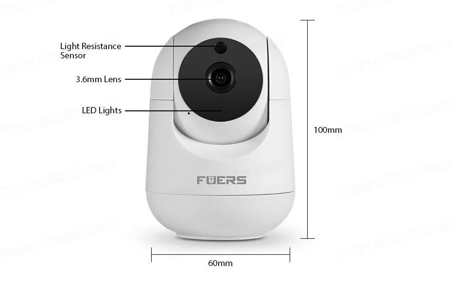WiFi Camera Smart Home Indoor Wireless IP Surveillance Camera