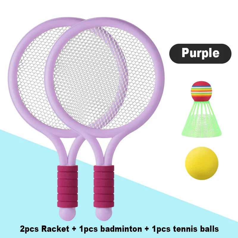 Racket Tennis for Children Outdoor Sports Badminton Racket Toy Set