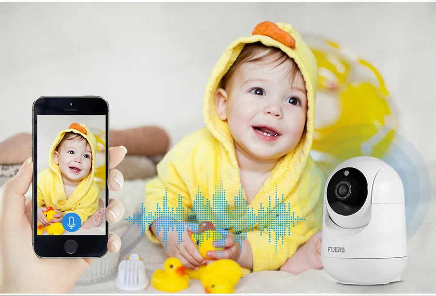 WiFi Camera Smart Home Indoor Wireless IP Surveillance Camera