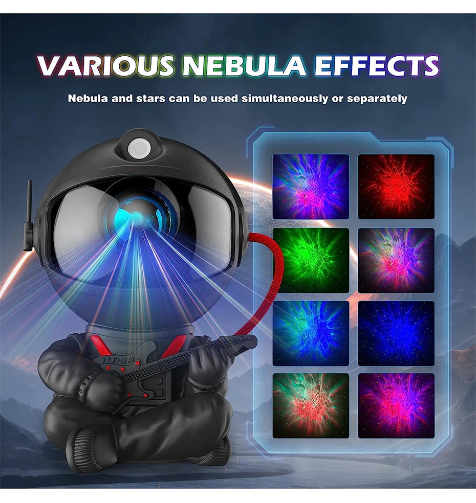 Galaxy Star Astronaut Projectorm LED Light