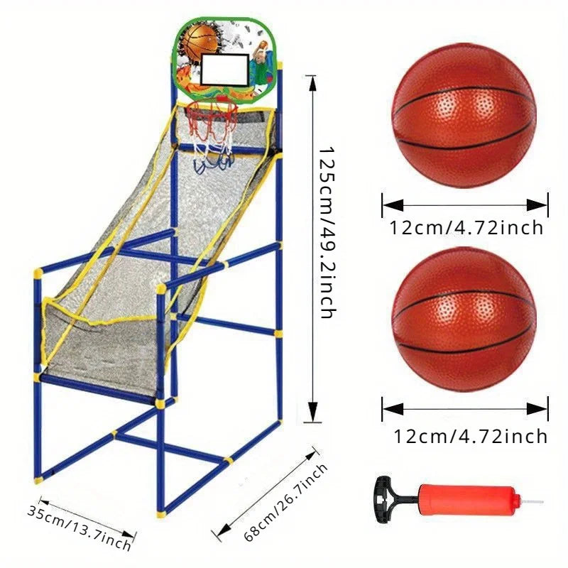 Enjoyable Arcade Basketball Game Set - Indoor/Outdoor Dual Play