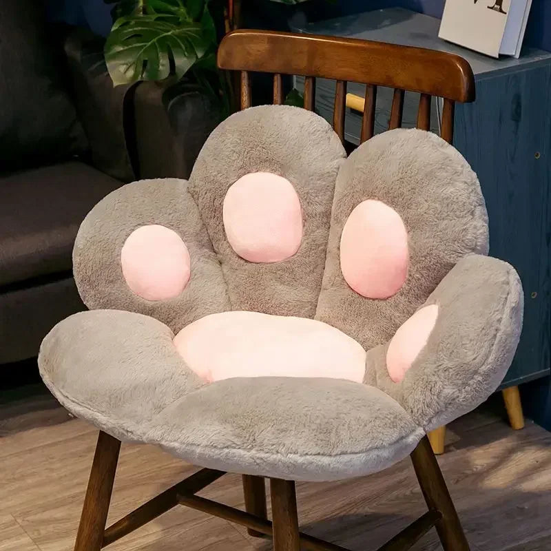 60cm*70cm Cut Cat Scratch Cushion Soft Stuffed Floor Cushion Kawaii Chair Sofa Butt Pad