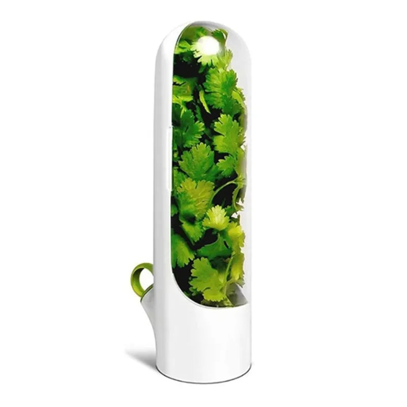 Herb Saver Storage Container Fresh Herb Keeper Fresh Preservation Bottle