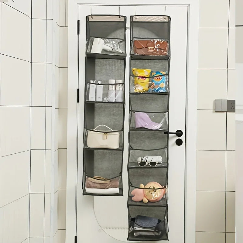 Toy Storage Household Wall Mounted Multifunctional Layered Storage Hanging Bag