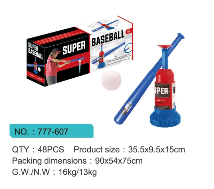 Children Baseball Toys Games Adjustable Automatic Pitching Baseball Machine