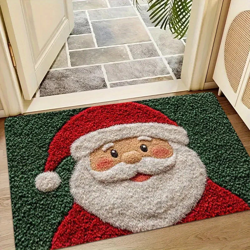 40x60cm Christmas Door Mat Santa Claus Reindeer xmas tree Christmas Floor Mat