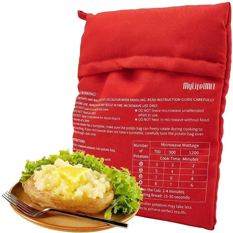 kitchen Microwave Potato Cooker Bag Baked Potato Bag