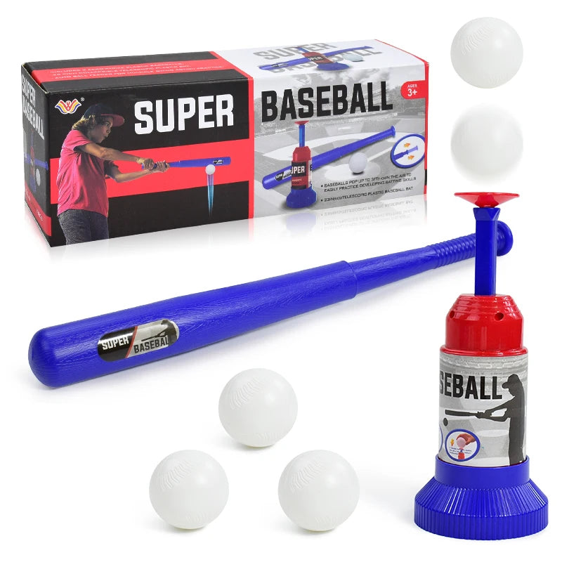 Children Baseball Toys Games Adjustable Automatic Pitching Baseball Machine