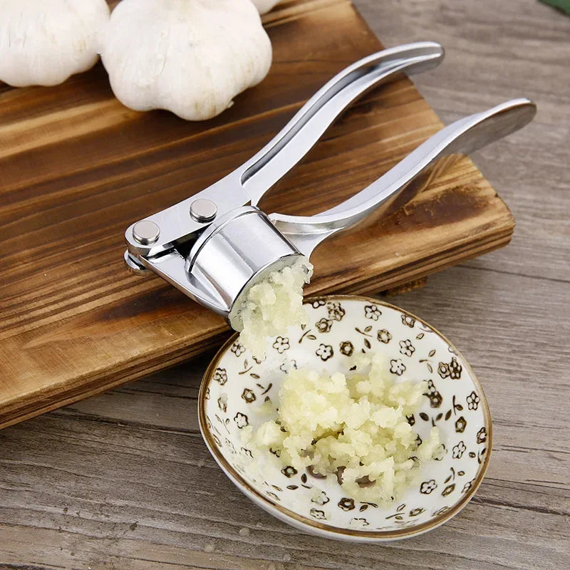 Stainless Steel Manual Garlic Press