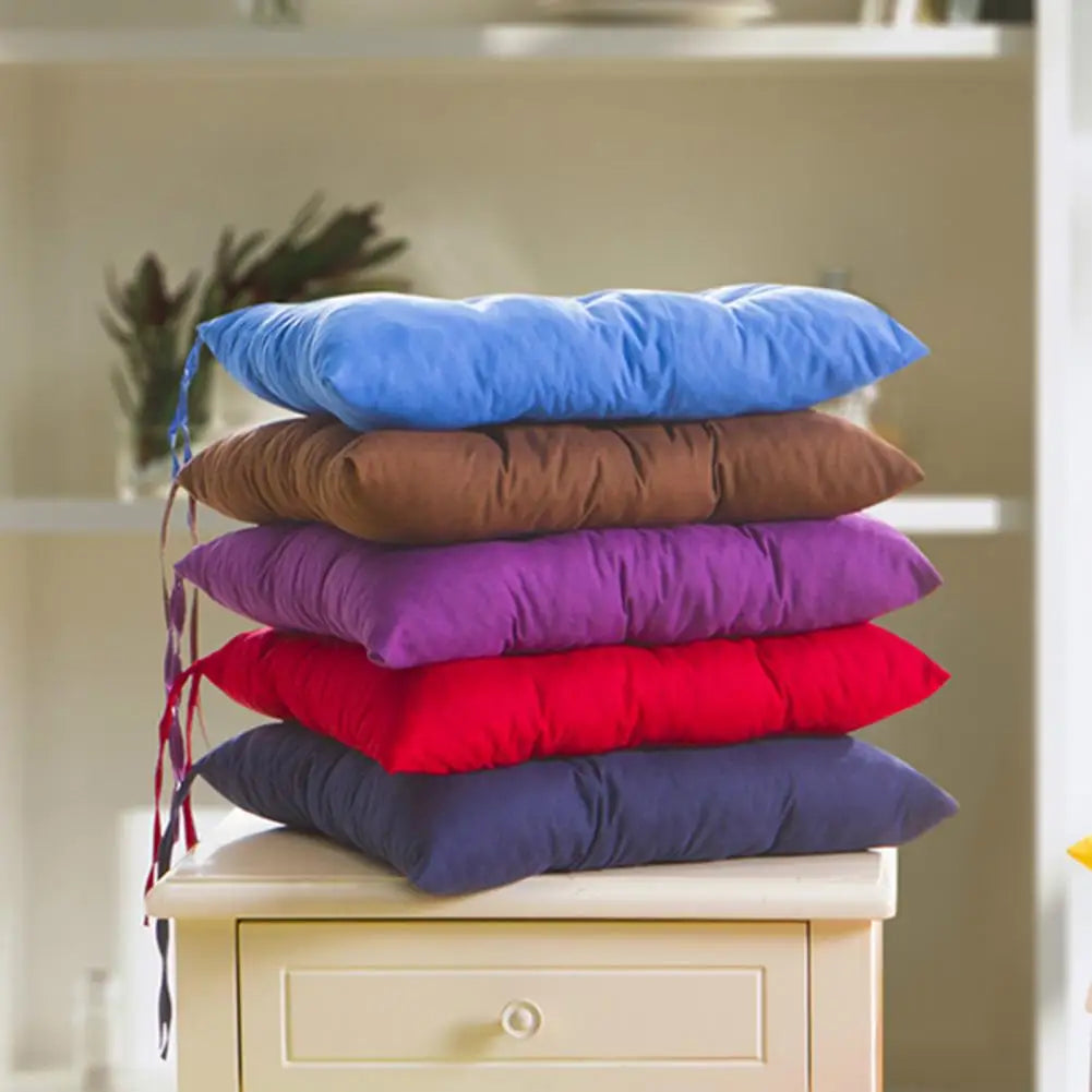 40cm Seat Cushion Pad Pillow Fixed Rope Breathable Non-Slip Chair Cushion Nap Pillows