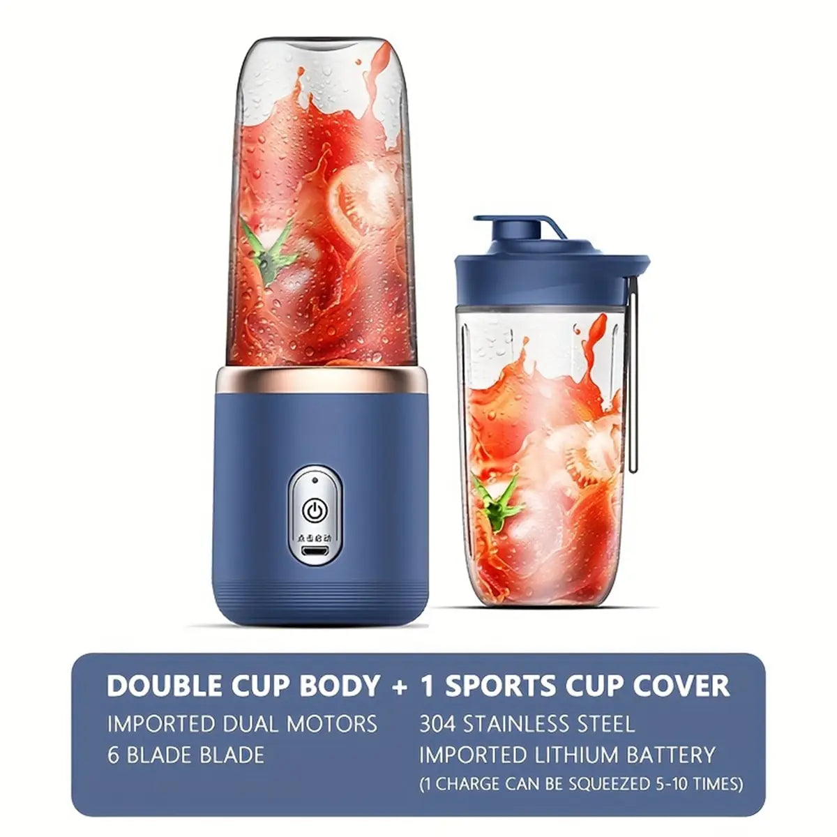 Portable Juicer Blender USB