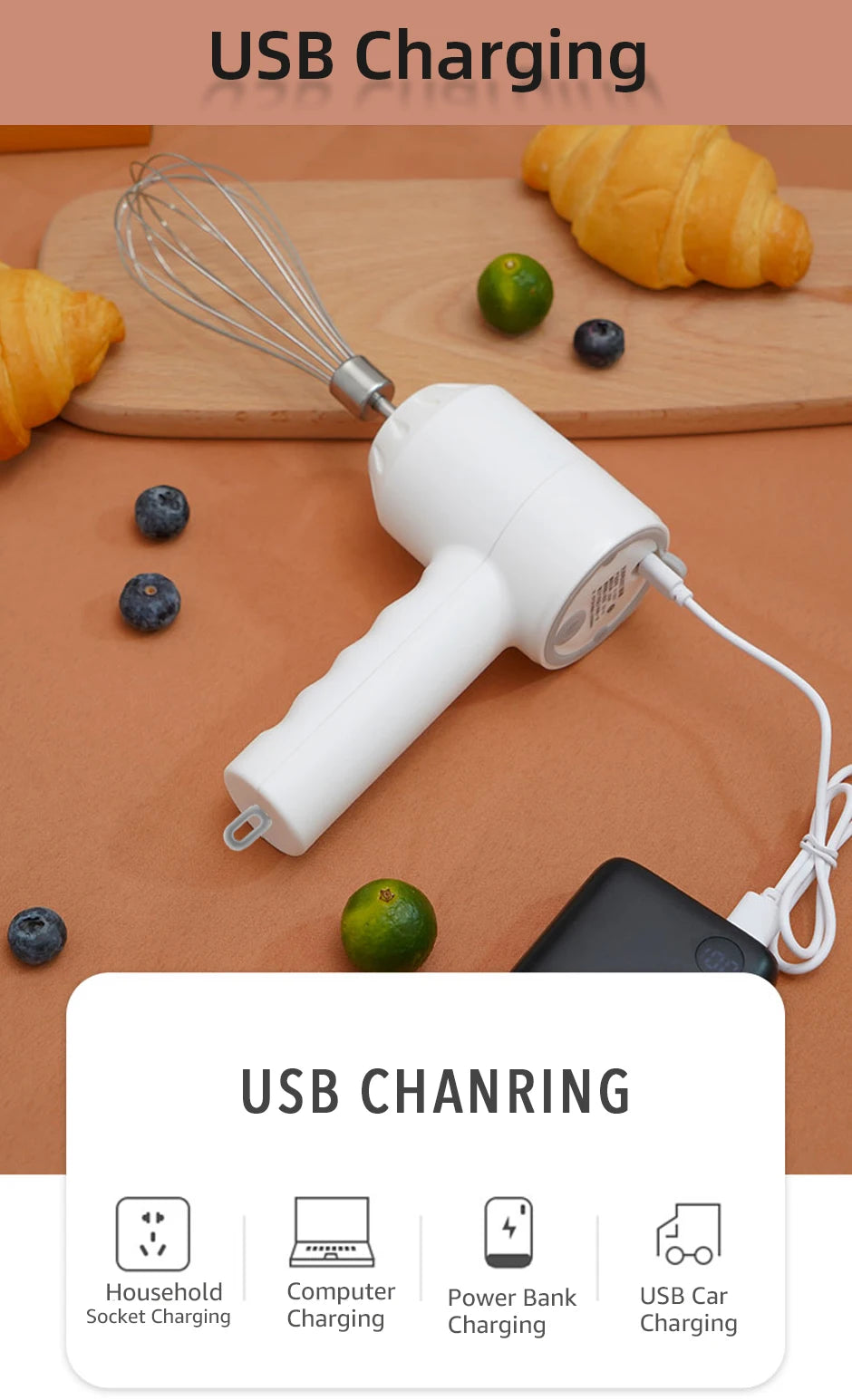 Electric Kitchen Food Chopper
