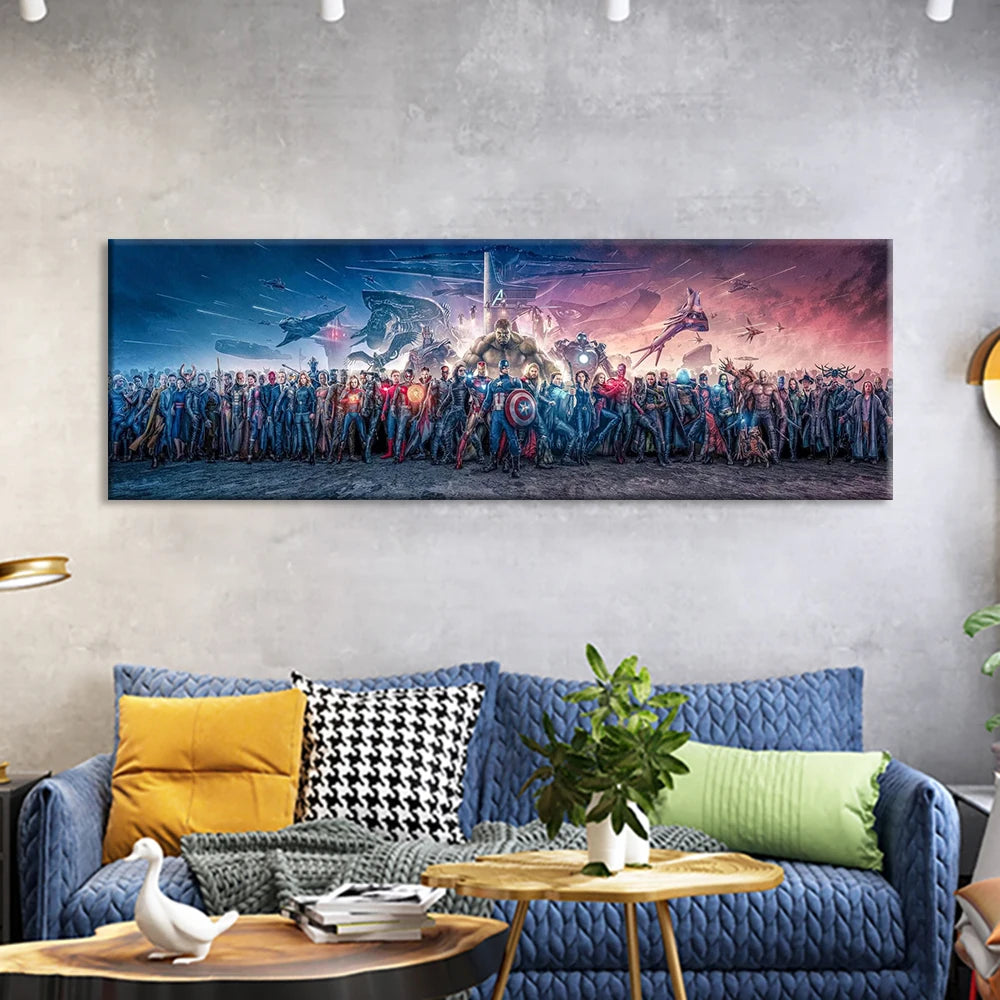 Marvel Heroes Collection Canvas Wall Art